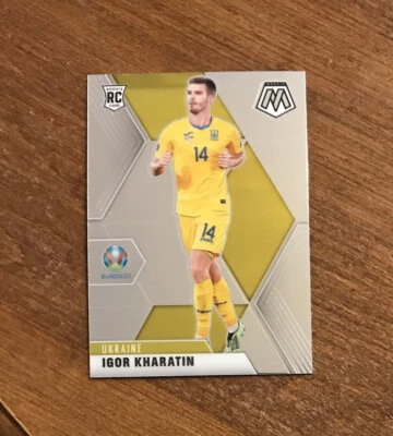 Igor Kharatin 2021 Mosaic UEFA Euro 2020 Rookie #190 Ukraine RC - Image 1 of 2