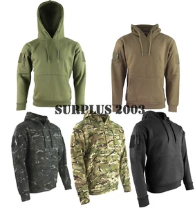 Tactical Hoodie Fleece Top Jumper sweatshirt Army Style Military Pullover - Picture 1 of 20