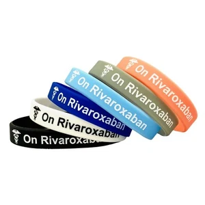 Conjunto de 3 pulseras anticoagulantes unisex Rivaroxaban para hombres mujeres - Imagen 1 de 25