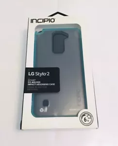 Incipio Octane Co-Molded Impact Case/Cover For LG Stylo 2 Smokey Frost Turquoise - Picture 1 of 7