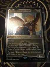 MTG 1x FOIL ETCHED Radiant, Serra Archangel MINT Commander Legends Legacy EDH x1