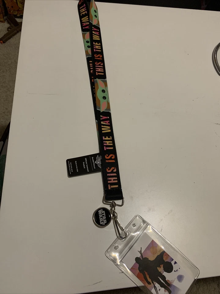 Cordón negro Star Wars The Mandalorian This Is The Way "The Child" Foto 1 de 3