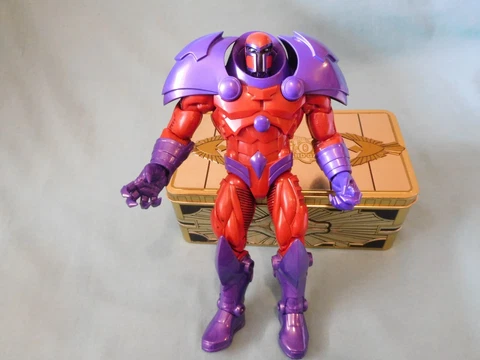 Onslaught  ~ Marvel Legends Magneto Red Skull Heads BAF Cover