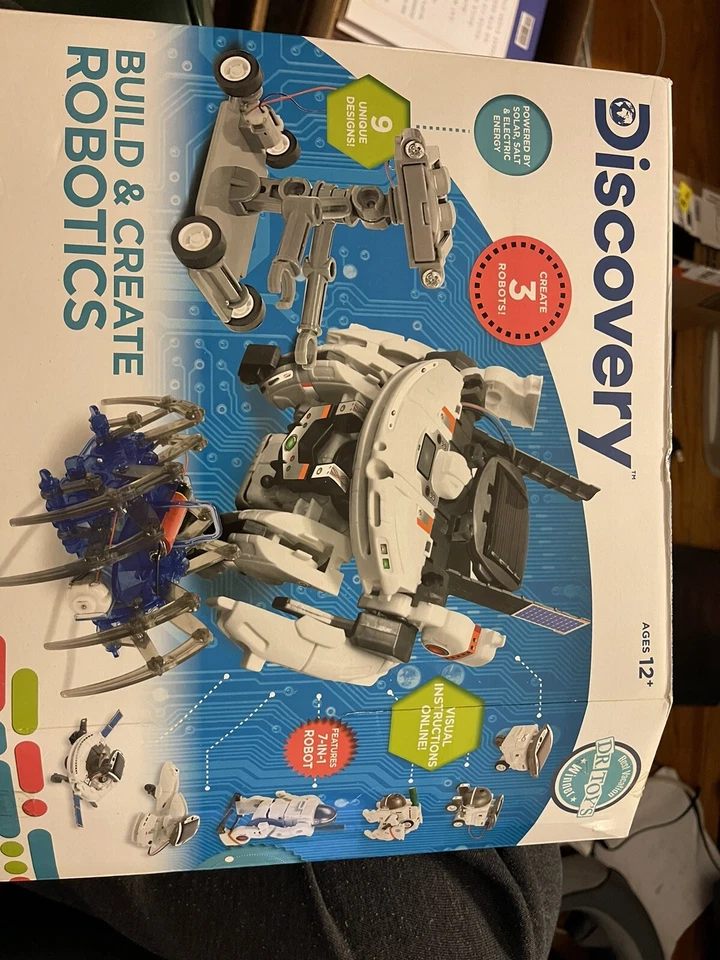 Discovery Build & Create Robotics Kit 9 Unique Designs 2020 MINT