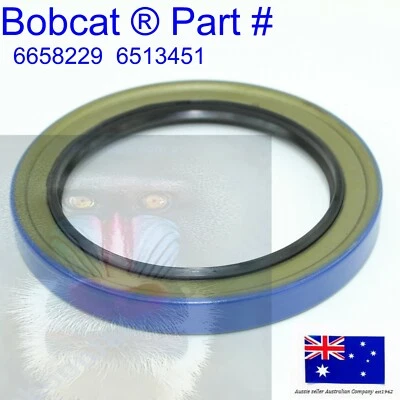 fits Bobcat Wheel Outer Axle Oil Seal 6658229 6513451 S220 S250 S300 S330 S630 - Image 1 of 4