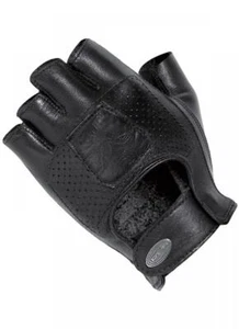 Guantes Héroe Chopper Cuero GRATIS Negro Guantes Cortos - Imagen 1 de 1
