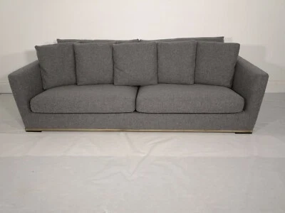 BB Italia stunning Apta sofa in Mid Grey Lambswool in excellent condition - Image 1 of 4