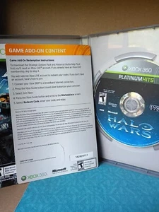 Halo Wars - Platinum Hits Edition - Microsoft Xbox 360 CIB w/ unused add-on code - Picture 1 of 5