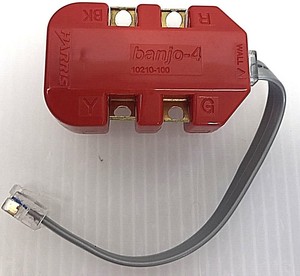 Fluke Networks 10210-100 Harris/Banjo-4 In-line Adapter VG Free S&H