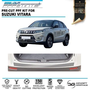 Boot Entrance Scratch Chip Guard PPF Paint Protection Film For Suzuki Vitara 19+ - Picture 1 of 2
