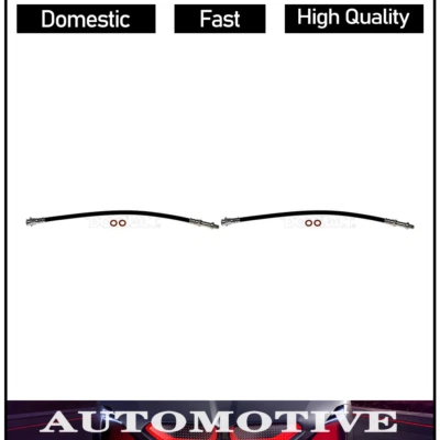 Mangueira hidráulica de freio Dorman dianteira esquerda direita 2 peças para 1965-1971 Ford F-100 - Imagem 1 de 2