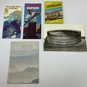 Vintage European travel brochures1970s global pamphlets ephemera - Picture 1 of 2