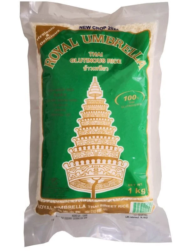 Royal Umbrella Klebreis 1kg | Thai Glutinous Rice | Klebereis - Bild 1 von 1