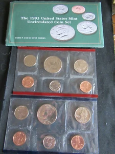 1993 Mint Set United States - Uncirculated Coin OGP - Philadelphia & Denver - Picture 1 of 1