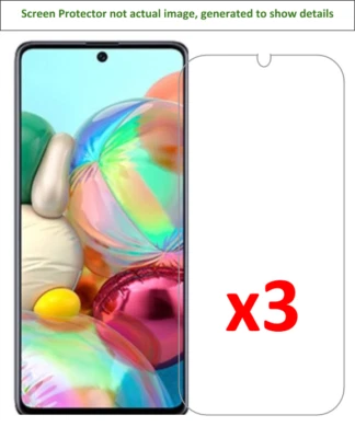 3件三星Galaxy A71/A71 5G屏幕保护膜带布 — 第 1/2 张图片