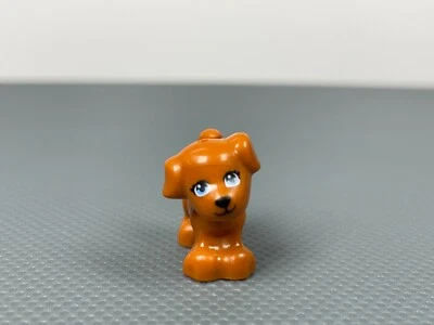 CoCo - LEGO Minifigure Dog Puppy - Dark Orange - Friends 41396 41440 NEW (x1) - Image 1 of 4