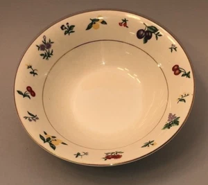Royal Majestic CHELSEA Gold 8432 - Cuenco redondo para servir - Blanco con frutas y flores - Imagen 1 de 5