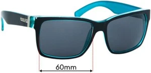 Lentes de repuesto para gafas de sol SFx se adaptan a Von Zipper Elmore - 60 mm de ancho - Imagen 1 de 26