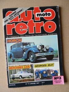 Auto Rétro n°77, Alfa Romeo Tubolare Zagato, Georges Irat, Horch, Jaguar Soverei - Imagen 1 de 1