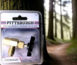 Pittsburgh R134a Self-Sealing A/C Refrigerant Can Tap Valve. - Picture 1 of 3