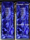 WEDDING SCROLL CHAMPAGNE FLUTE GLASS CH42 ENGRAVED PERSONALISED