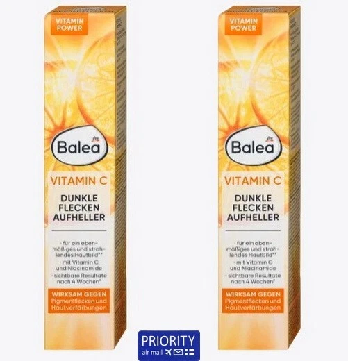 Crema iluminadora de manchas oscuras BALEA 2 x 50 ml aclarando la pigmentación de la piel Foto 1 de 4