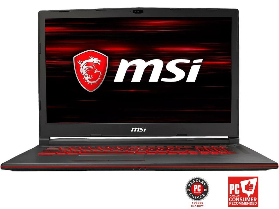 Msi Gaming GL73 8RC-032, Core i7 CPU, 128GB SSD+1TB HDD, 16GB RAM, GTX 1050 4GB - Image 1 of 4