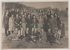 FDJ Group "Gemse" VEB Textilwerk Greiz? Wycieczka do Saalfeld zdjęcie rybaka 1949