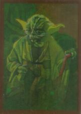Star Wars Galaxy 7 - "Yoda" Bronze Foil Parallel Chase Card #15