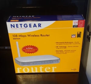 Netgear WGT624 108 Mbps 4-Port 10/100 Wireless G Router (WGT624v3) - Picture 1 of 3