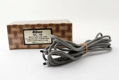 “Mint in Box” Nikon  SC-19 MULTI-FLASH-SYNC CORD From Japan 661170 - Image 1 of 4