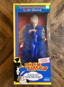 NEW 1990 Playmates Dick Tracy Breathless Mahoney Special Collectors Edition Doll