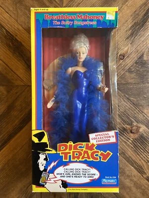 NUEVO 1990 Playmates Dick Tracy Breathless Mahoney Muñeca Edición Especial Coleccionista Foto 1 de 4