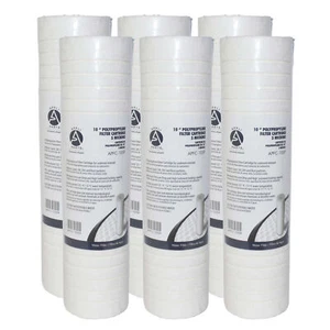 Appli Parts APFC-105P paquete de 6 10 in sedimentos filtro de agua cartucho de repuesto C - Imagen 1 de 4