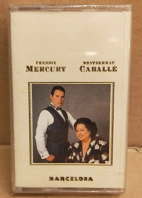 FREDDIE MERCURY & MONTSERRAT CABALLE - BARCELONA (1992) SEALED CASSETTE TURKEY - Image 1 of 2