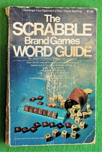 The Scrabble Brand Games Word Guide by Jacob Orleans & Edmund Jacobson PB 1977 - Picture 1 of 2