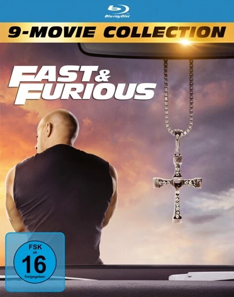 FAST & FURIOUS-9-MOVIE COLLECTION - VIN DIESEL,  9 BLU-RAY NEW - Image 1 of 1