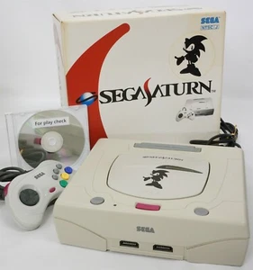 Sega Saturn SS SONIC Console Boxed Toysrus Limited Tested System P7D101178 - Picture 1 of 12