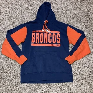 Denver Broncos Hoodie Mens Small NFL Football Pullover Sweatshirt - Picture 1 of 5