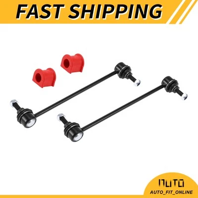 1 Juego Eslabón Barra estabilizadora delantera con buje para Jeep Patriot 2007-2017 Nuevo Foto 1 de 4