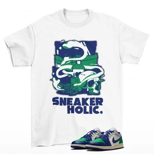 Camisa deportiva Holic a juego Jordan 1 Low Deep Royal Stadium verde 553558-147 - Imagen 1 de 2