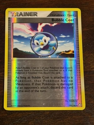 Bubble Coat 129/146 Legends Awakened Regular Bubble Piplup Bubble Mew #4 - Image 1 of 4