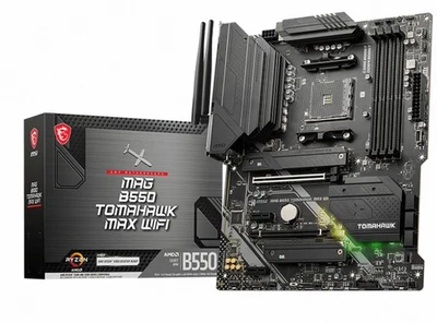 Placa Base MSI MAG B550 TOMAHAWK MAX WIFI - ATX - Socket AM4 - AMD B550 - Imagen 1 de 4