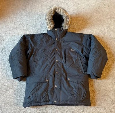 Abrigo parka Sorel negro ártico con capucha para hombre - talla grande Foto 1 de 4