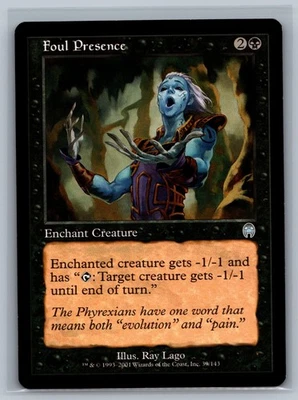 Magic The Gathering Apocalypse Foul Presence #39/143 MTG TCG CCG - Image 1 of 2