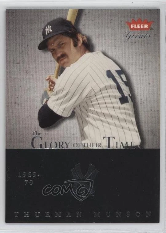 2004 Fleer Greats of the Game Glory of their Time /1977 Thurman Munson #29GOT - Image 1 of 2