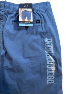 Gap blaue Herrenshorts zum Überziehen Größe Large Taille binden - Bild 1 von 6