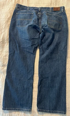 L.L.BEAN DENIM BLUE JEANS 42x29 STANDARD FIT PANTS - Image 1 of 4