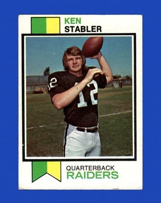 1973 Topps Set-Break #487 Ken Stabler RC VG-VGEX *GMCARDS* - Image 1 of 2