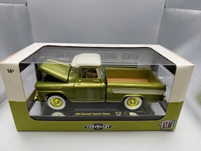 M2 Machines 1:24 CHASE 1958 Chevrolet Apache Cameo-Chevrolet Engineering-R118 - Imagem 1 de 4